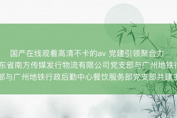 国产在线观看高清不卡的av 党建引领聚合力 支部共建促发展—— 广东省南方传媒发行物流有限公司党支部与广州地铁行政后勤中心餐饮服务部党支部共建主题党日活动
