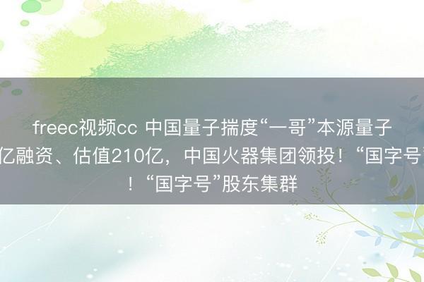 freec视频cc 中国量子揣度“一哥”本源量子完成近30亿融资、估值210亿，中国火器集团领投！“国字号”股东集群